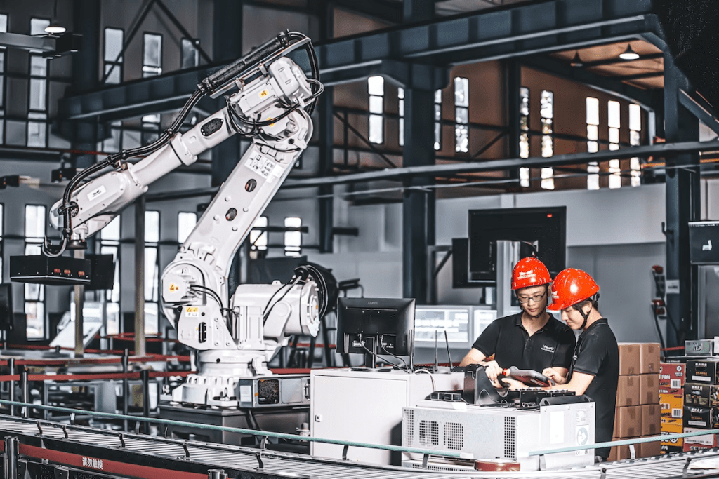 The implementation where digital transformation in manufacturing is the key driver